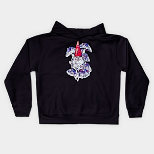 Gnome with Toadstools Kids Hoodie